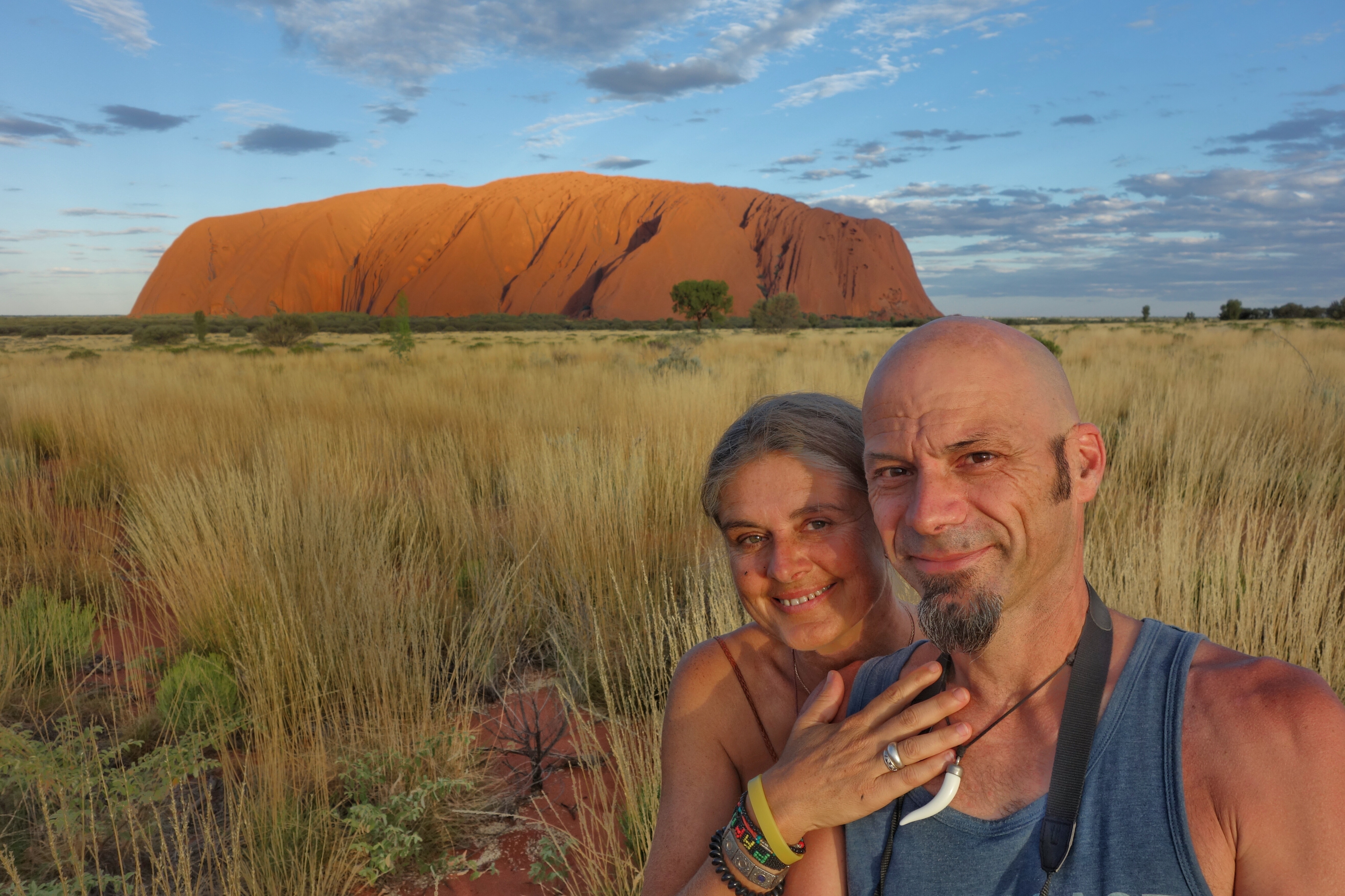 Isa et Manu à Uluru